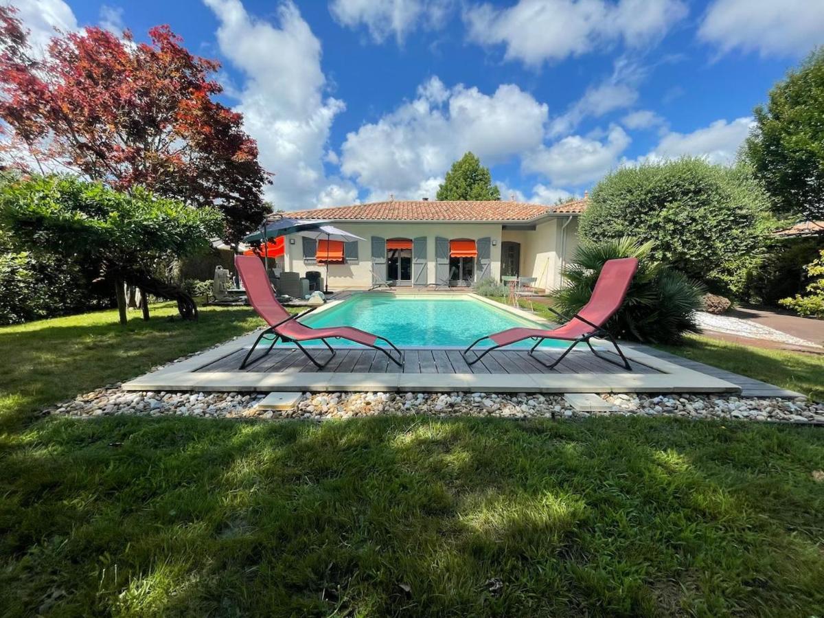 Villa Avec Piscine Andernos Les Bains Екстериор снимка