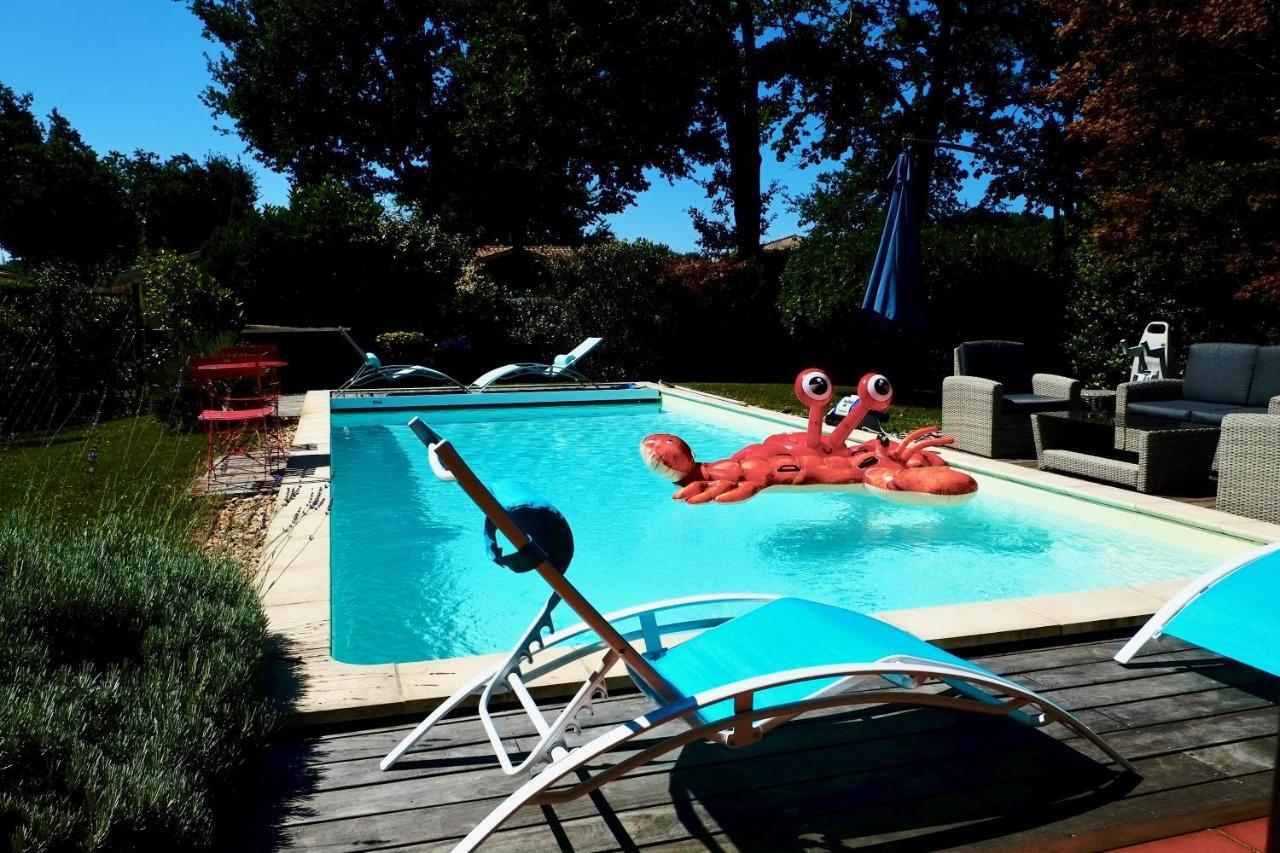 Villa Avec Piscine Andernos Les Bains Екстериор снимка